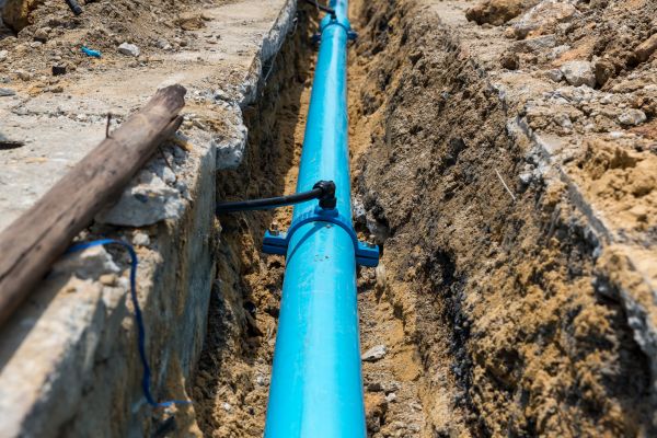 Water Main Installation in Hamburg