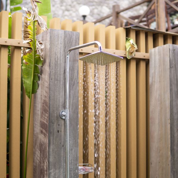 Cost of Outdoor Shower Plumbing in Hamburg