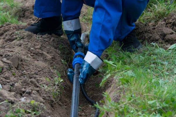 Burst Water Line Repair in Hamburg