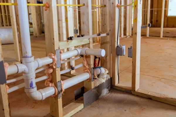 Rough Plumbing Installation in Hamburg