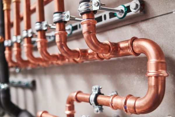 Copper Plumbing Installation in Hamburg
